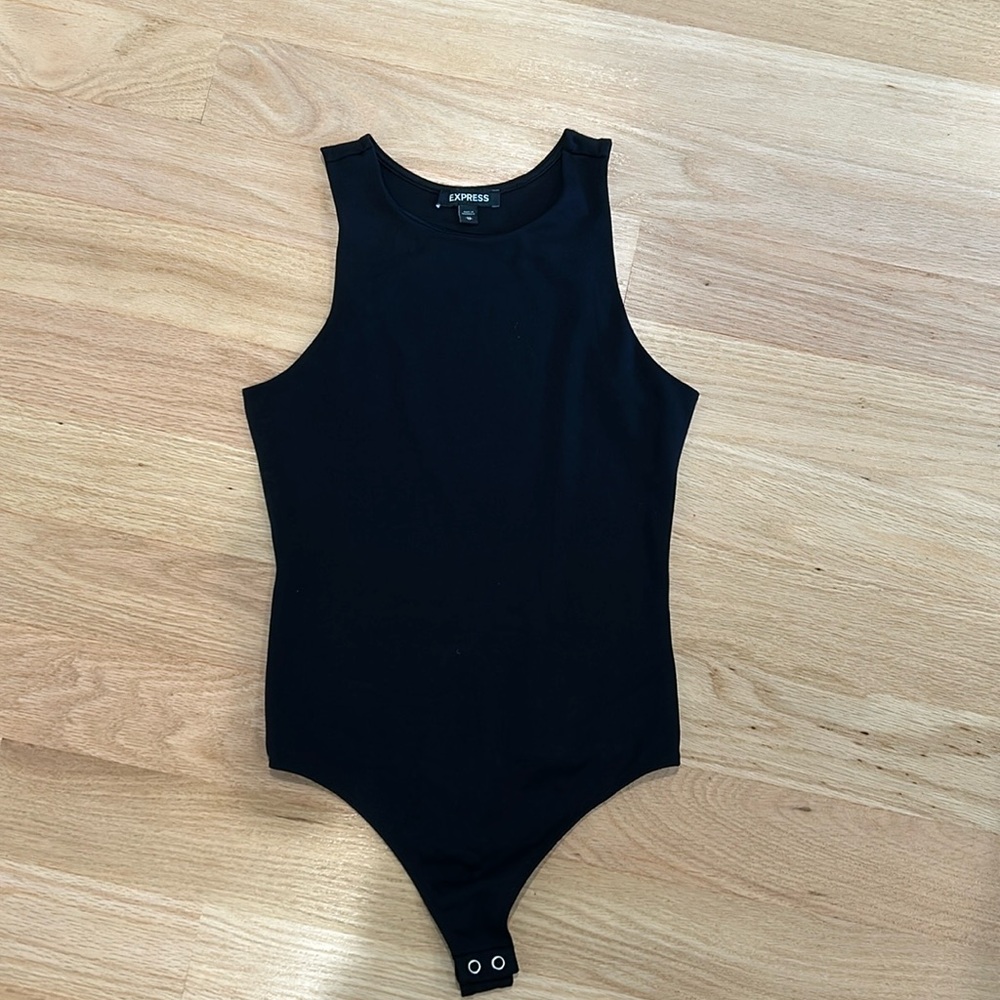 Express Black Bodysuit Size XS